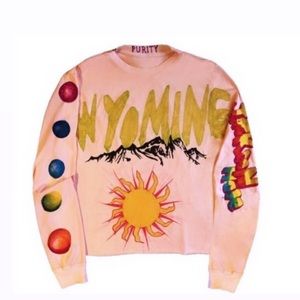 Kanye West KKW designed Wyoming shirt